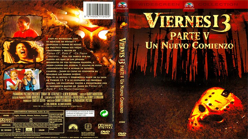 Viernes 13 Parte 5 Un Nuevo Comienzo 1985